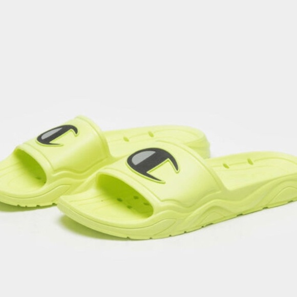 Champion Men’s Hydro C Side Sandals Neon - Picture 5 of 9